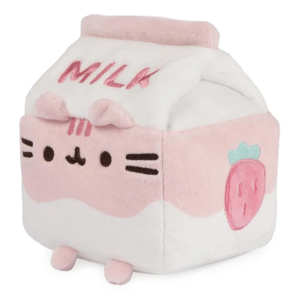 Pusheen Strawberry Milk 6"