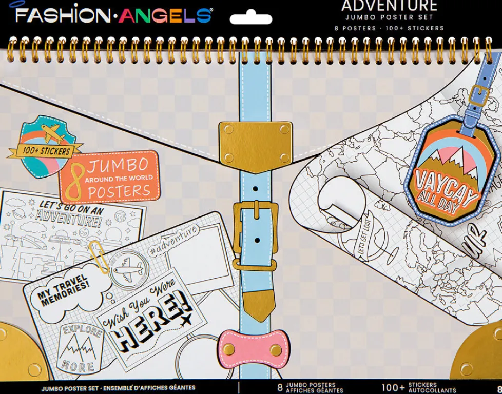 Fashion Angels Adventure Jumbo Poster Set
