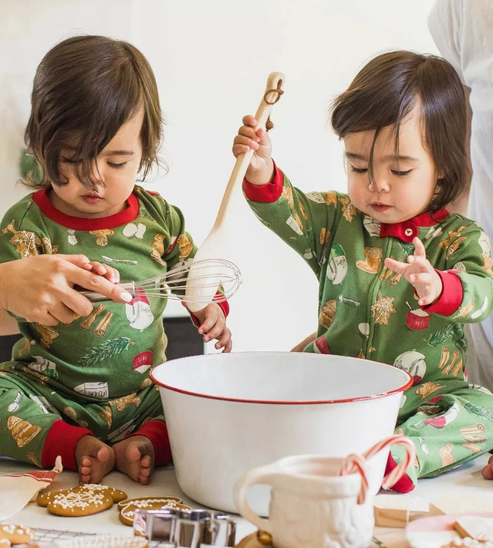 Burt's Bees Organic Baby One-Piece Sleep & Play Holiday Cookies