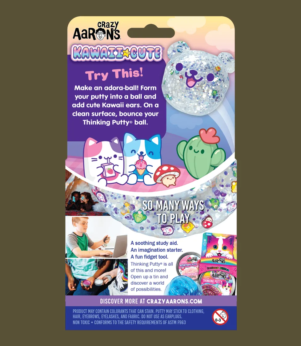 Crazy Aaron's® Thinking Putty® Trendsetter: Kawaii Cute