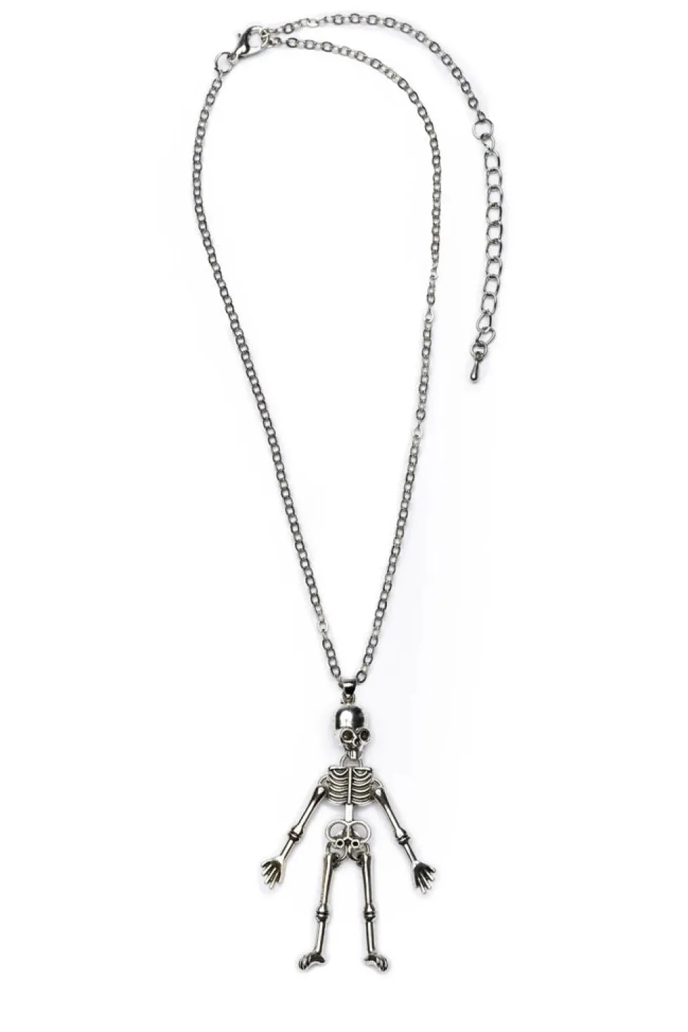 Great Pretenders Spooky Scary Skeleton Necklace