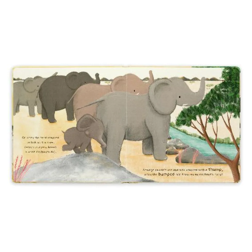 Jellycat Book Smudge the Littlest Elephant