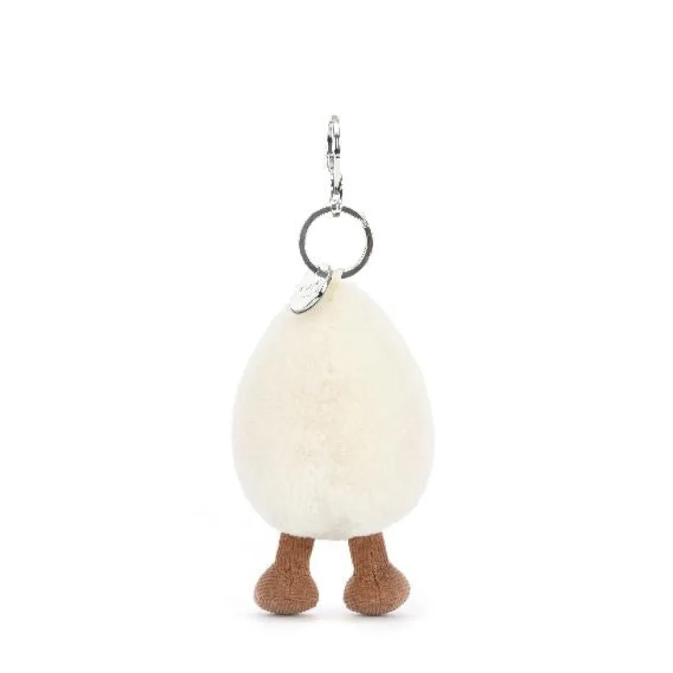 Jellycat Amuseable Happy Boiled Egg Bag Charm 7"