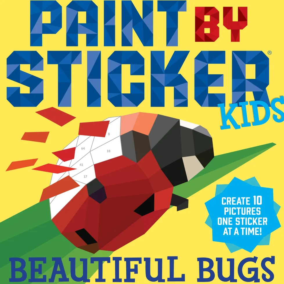 Paint By Sticker Kids: Beautiful Bugs