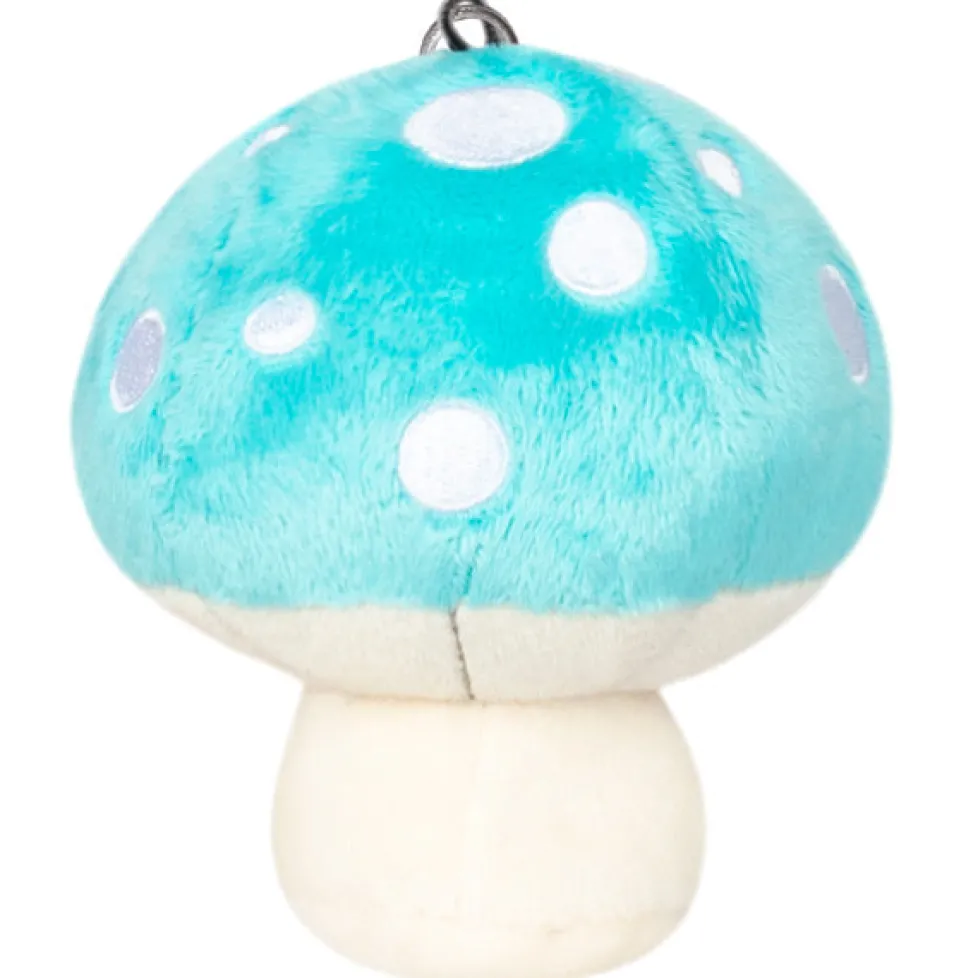 Squishable® Micro Keychain: Turquoise Mushroom 3" - Discontinued