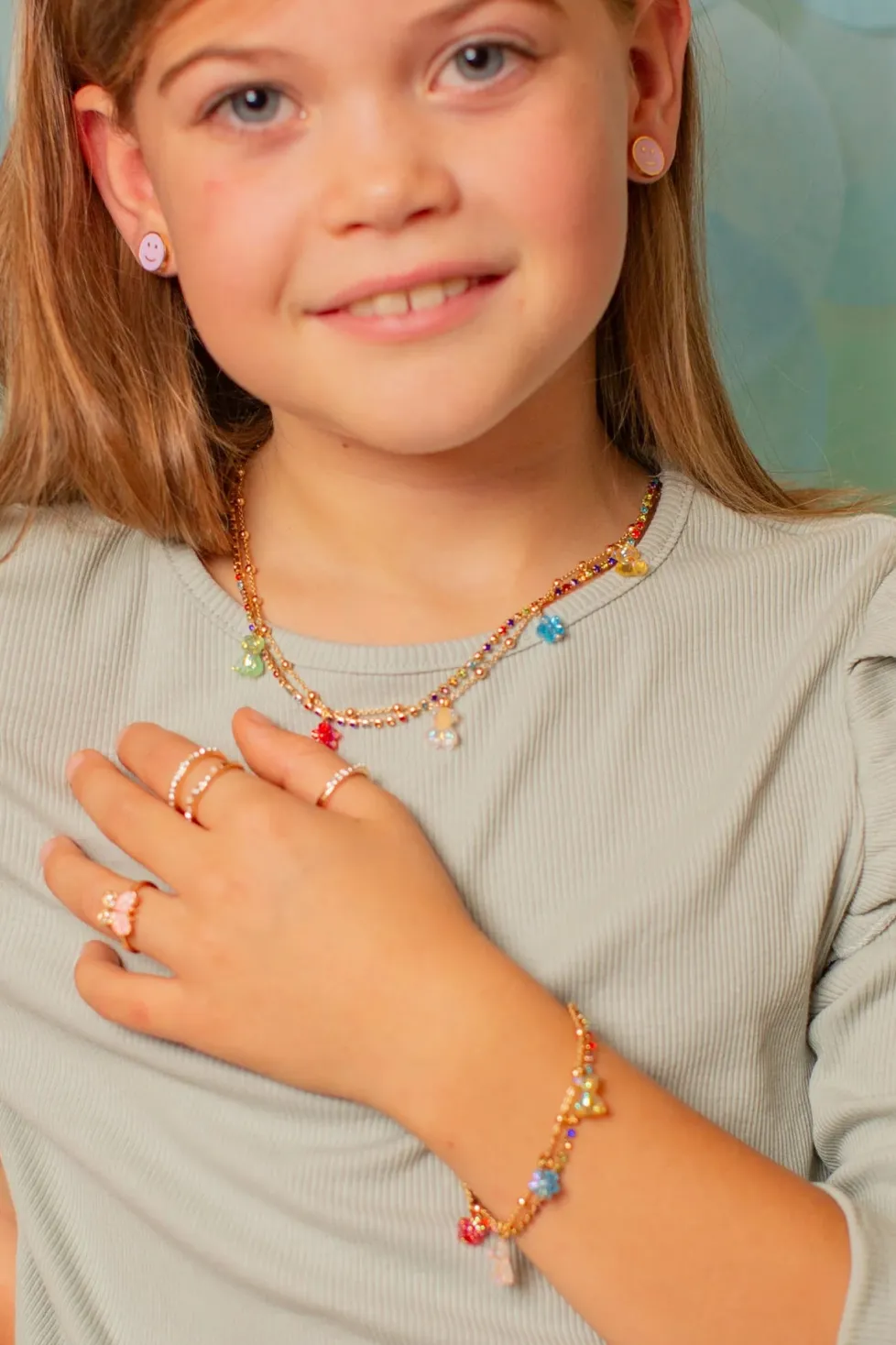 Great Pretenders Boutique Bracelet: Chic Gummy Glam