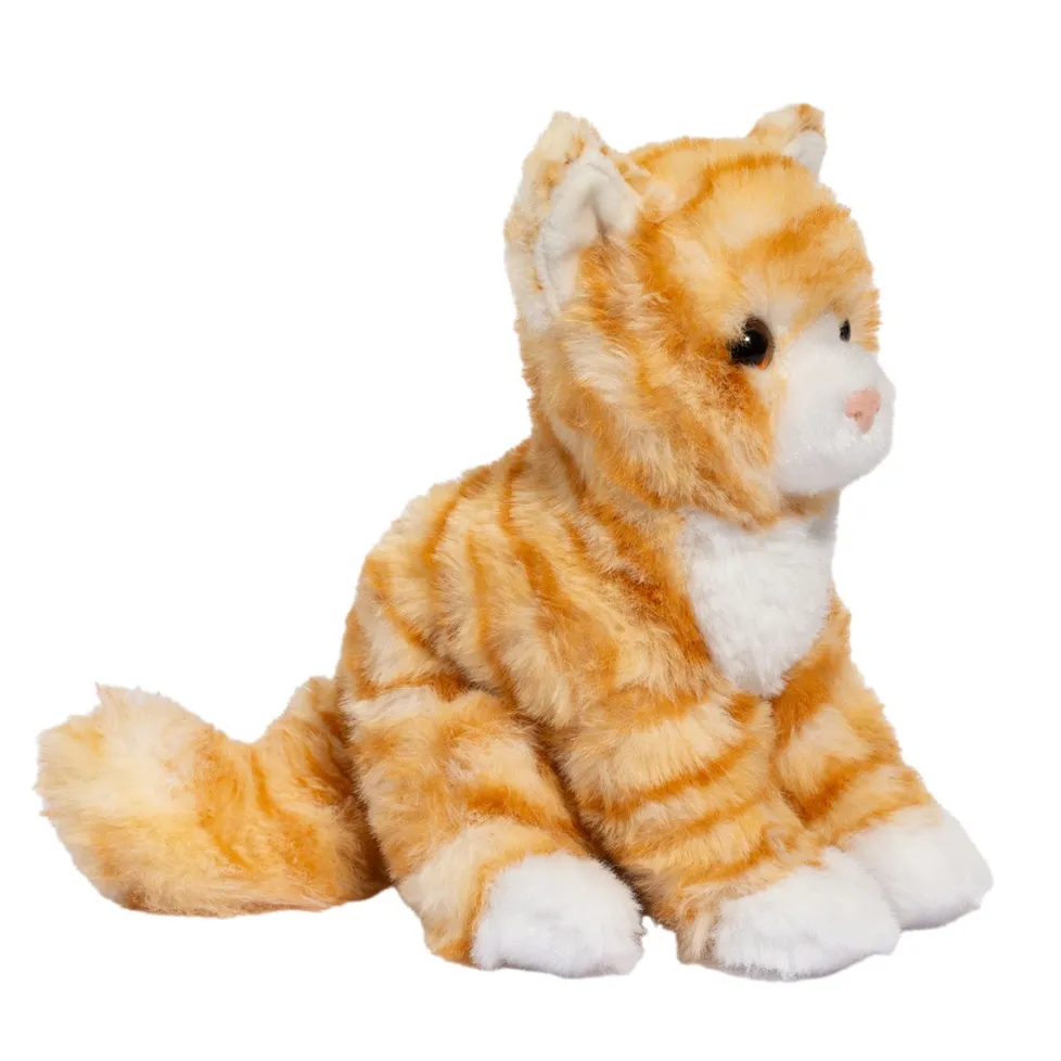 Douglas Mini Soft Gingie Striped Cat 6.5"