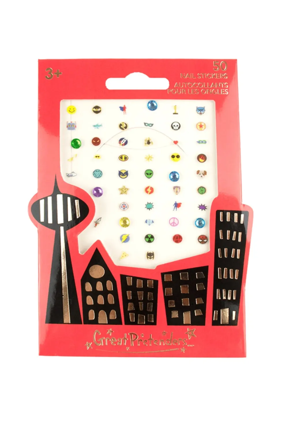 Great Pretenders Nail Stickers: Superhero